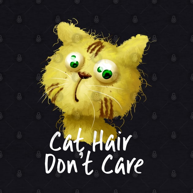 Cat Hair Don't Care by Irene Koh Studio